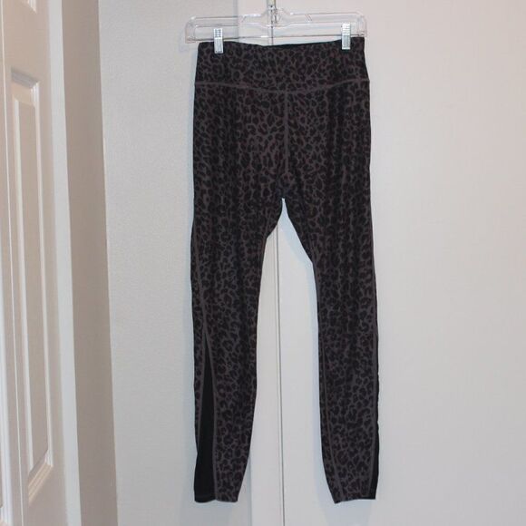 Juicy Couture Sport Black Leopard Print Leggings size medium - Picture 1 of 10